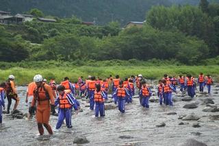 【テレビ出演】NHK岐阜「まるっと！ぎふ」で付知川での水難事故防止学習が紹介されました。
