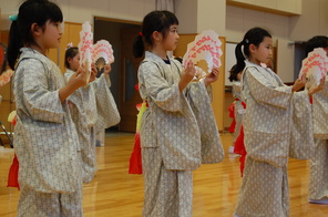 (動)日本舞踊～１学期最後の稽古