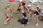 (動)夏期野外学習第2日～水泳活動
