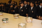 鳴海織部茶碗の完成