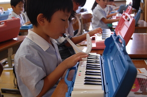 （動）鍵盤ハーモニカ・正しい指使い～１年生音楽