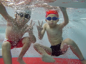 （動）水泳指導～二年生