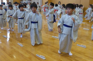 （動）日本舞踊～１学期のまとめ