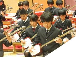 （動）箏・三味線演奏会～５年生伝統