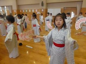 (動)日本舞踊～扇子の使い方