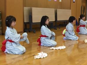（動）日本舞踊～２年生