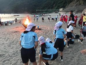 (動)野外学習第2日目～漁り火の集い
