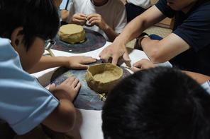 （動）陶芸教室～４年２組