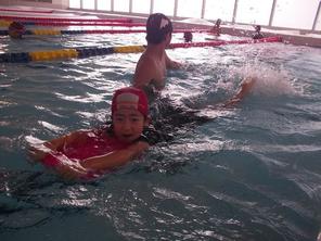 2年生水泳指導