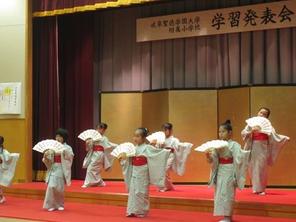 (動)日本舞踊発表会～2年生