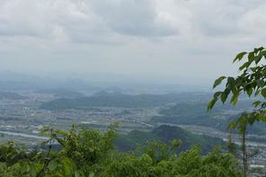 岐阜市で一番高い山百々が峰