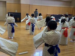 （動）2年生伝統の時間~日本舞踊