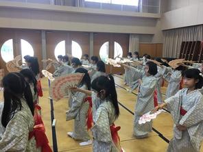 （動）日本舞踊の稽古