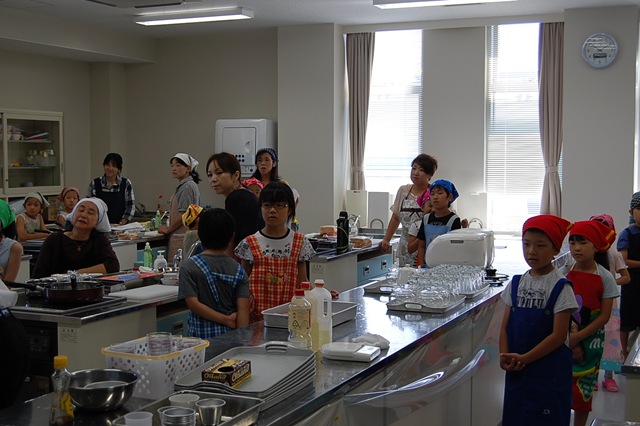 夏休み親子料理教室②