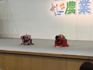 （動）岐阜県農業フェスで日本舞踊発表