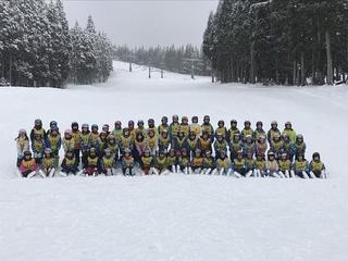 スキー研修第2日