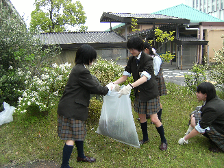 高2 清掃活動
