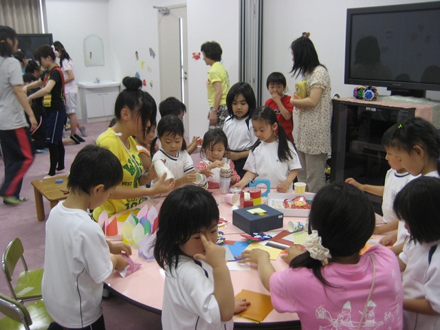 「大学の保育演習室で遊ぼう」体験①