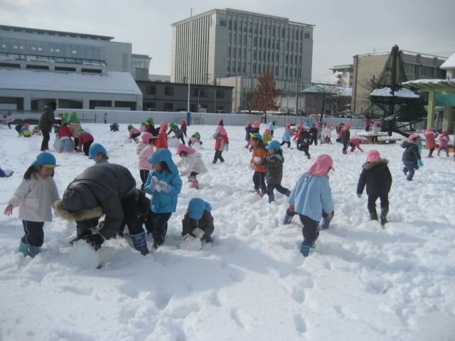 雪あそび