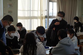 羽島北高等学校との高大連携事業「地域課題探究型学習生徒向け研修会」を実施