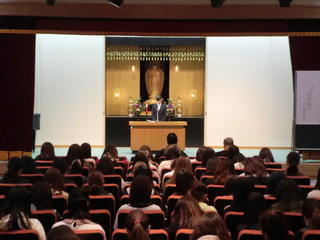 平成30年度　報恩講の集い（短期大学部）が開催されました。