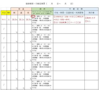 【新入生・在学生】学生支援室 保健室よりお知らせ（新型コロナウイルス感染拡大防止のために）4/9