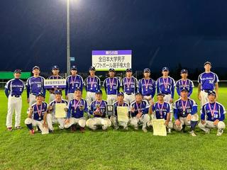 【男子ソフトボール部】第58回全日本大学ソフトボール選手権大会(インカレ)準優勝！