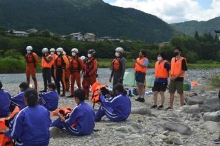 【テレビ出演】NHK岐阜「まるっと！ぎふ」で付知川での水難事故防止学習が紹介されました。