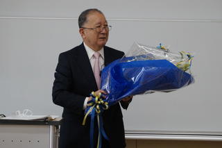 藤井德行学長の退職に伴う記念講演が開催されました