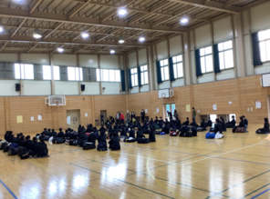 語学研修が始まります（３年生）