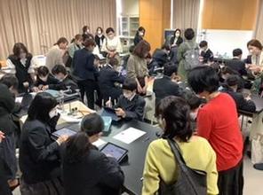 授業参観、育友会総会、学級懇談会がありました