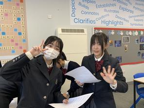 今日から英語の授業が始まりました（３年生 イギリス 海外語学研修）