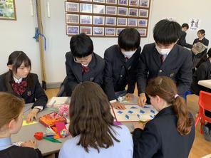 文化交流会（３年生 イギリス 海外語学研修）