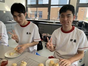 選択授業と英国人学生との文化交流会（３年生 イギリス 海外語学研修）