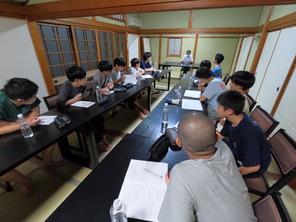 校外研修が始まりました（福井県阿納 ２年生　阿納着）