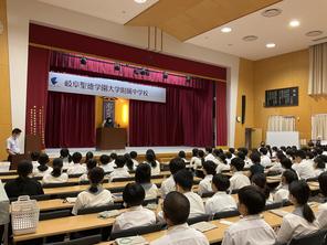 終業の会がありました