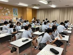  附属小６年生対象体験授業がありました