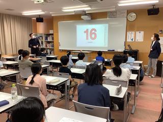 第1回附属中学学校説明会がありました。