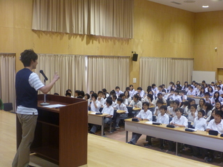 「卒業生と語る会」（6月16日）