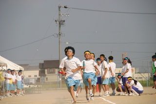 学校祭ー体育祭ー【伝統と　きりひらく　ＭＩＲＡＩ】