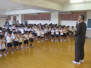 1学期の終業式 1学期の終業式