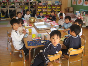 鬼まんづくり(年少) 鬼まんづくり(年少)