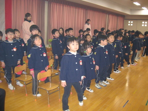 もうすぐ卒園式 もうすぐ卒園式