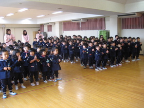 2学期の終業式 2学期の終業式