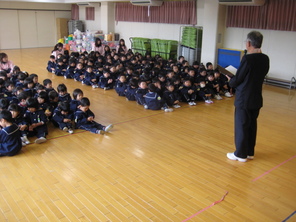 2学期の終業式 2学期の終業式