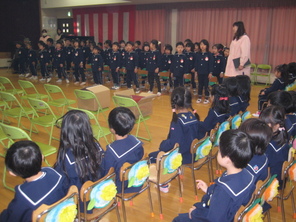 卒園式リハーサル② 卒園式リハーサル②