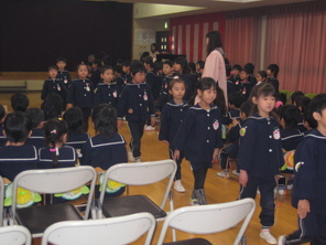 卒園式リハーサル② 卒園式リハーサル②