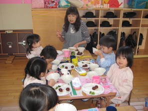 はじめての給食