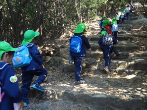 年長組　金華山登山