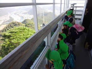 年長組　金華山登山